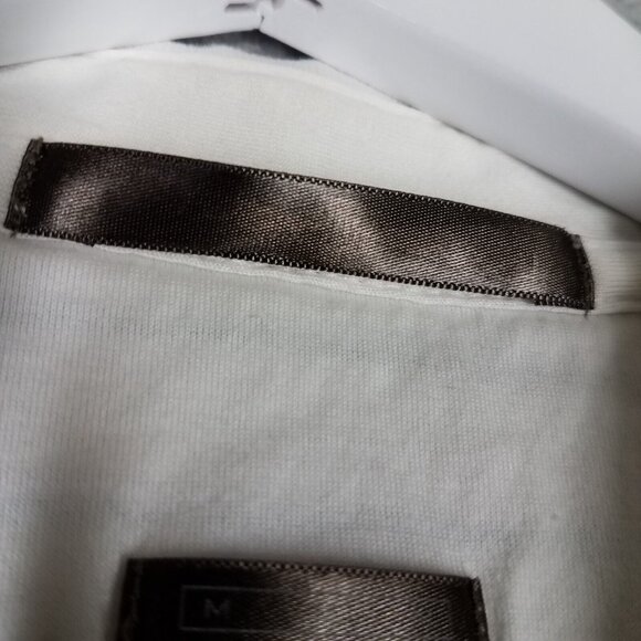 Nike Tiger Woods Polo Shirt Adult Medium White Stripe Falcon Point Golf Club Men - Picture 12 of 15